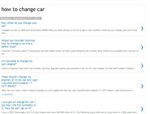 Tablet Screenshot of howtochangecar.blogspot.com