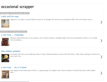 Tablet Screenshot of occasionalscrapper.blogspot.com