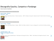 Tablet Screenshot of discografiagaucha.blogspot.com