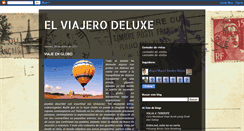 Desktop Screenshot of elviajerodeluxe.blogspot.com