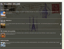 Tablet Screenshot of elviajerodeluxe.blogspot.com