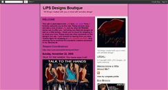 Desktop Screenshot of lipsdesigns.blogspot.com