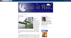 Desktop Screenshot of lunadeabril1.blogspot.com