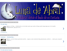 Tablet Screenshot of lunadeabril1.blogspot.com