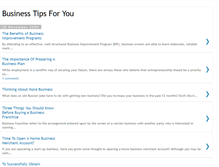 Tablet Screenshot of moneybusinesstips.blogspot.com