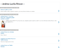 Tablet Screenshot of andrea-lucila-rincon.blogspot.com