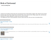 Tablet Screenshot of earlswood.blogspot.com