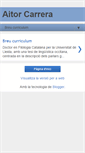 Mobile Screenshot of aitor-carrera.blogspot.com