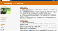Desktop Screenshot of gammelbysbuhunde.blogspot.com