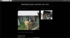 Desktop Screenshot of progressions-rapides-du-feu.blogspot.com