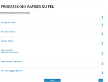 Tablet Screenshot of progressions-rapides-du-feu.blogspot.com