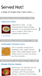 Mobile Screenshot of cuisineservedhot.blogspot.com