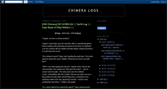 Desktop Screenshot of chimera-log.blogspot.com