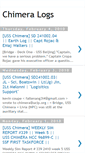 Mobile Screenshot of chimera-log.blogspot.com