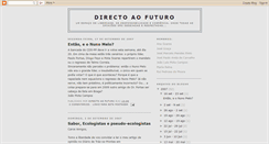 Desktop Screenshot of directoaofuturo.blogspot.com