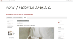 Desktop Screenshot of postmodernaminao.blogspot.com