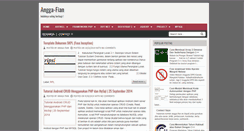 Desktop Screenshot of angga-fian.blogspot.com