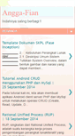 Mobile Screenshot of angga-fian.blogspot.com