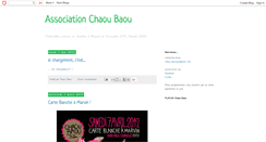 Desktop Screenshot of chaoubaou.blogspot.com