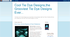 Desktop Screenshot of cooltiedyedesigns.blogspot.com
