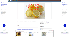 Desktop Screenshot of cayennepepperwaterlemonmaplesyrup.blogspot.com