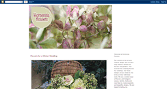 Desktop Screenshot of hortensiaflowers.blogspot.com