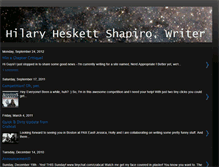 Tablet Screenshot of hilaryheskett.blogspot.com