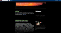 Desktop Screenshot of every-days-an-adventure.blogspot.com