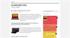 Desktop Screenshot of klinik-computer.blogspot.com