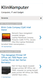 Mobile Screenshot of klinik-computer.blogspot.com
