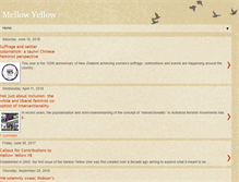 Tablet Screenshot of mellowyellow-aotearoa.blogspot.com