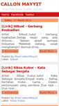 Mobile Screenshot of callon-mayyit.blogspot.com
