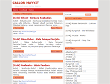 Tablet Screenshot of callon-mayyit.blogspot.com