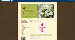 Desktop Screenshot of floralisaweddings.blogspot.com