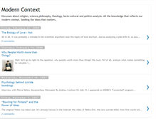 Tablet Screenshot of moderncontext.blogspot.com