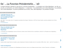 Tablet Screenshot of fonction-presidentielle-ecjs.blogspot.com