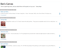 Tablet Screenshot of danscanvas.blogspot.com