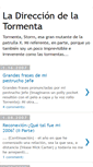 Mobile Screenshot of ladirecciondelatormenta.blogspot.com