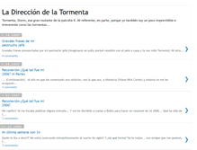 Tablet Screenshot of ladirecciondelatormenta.blogspot.com