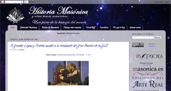 Desktop Screenshot of historiamasonica.blogspot.com
