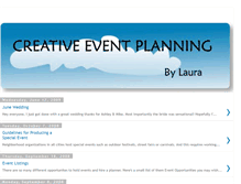 Tablet Screenshot of creative-event-planning.blogspot.com