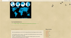 Desktop Screenshot of dailyglobereview.blogspot.com