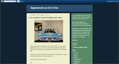 Desktop Screenshot of degreeworksatuci.blogspot.com