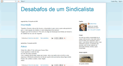 Desktop Screenshot of desabafosdumsindicalista.blogspot.com