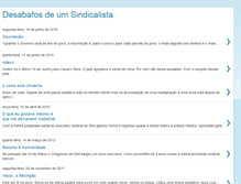 Tablet Screenshot of desabafosdumsindicalista.blogspot.com