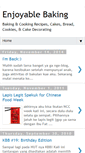 Mobile Screenshot of deliciousbaking.blogspot.com