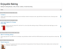 Tablet Screenshot of deliciousbaking.blogspot.com