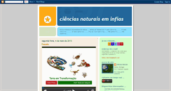 Desktop Screenshot of cienciasnaturaiseminfias.blogspot.com