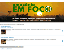 Tablet Screenshot of amazoniaemfoco.blogspot.com