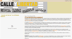 Desktop Screenshot of calleylibertad.blogspot.com